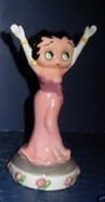 Betty Boop Bed of Roses Figurine  (Retired)