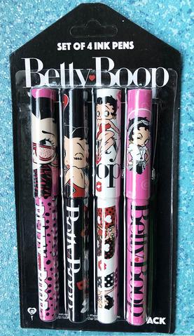 Betty Boop Pens - Set of 4