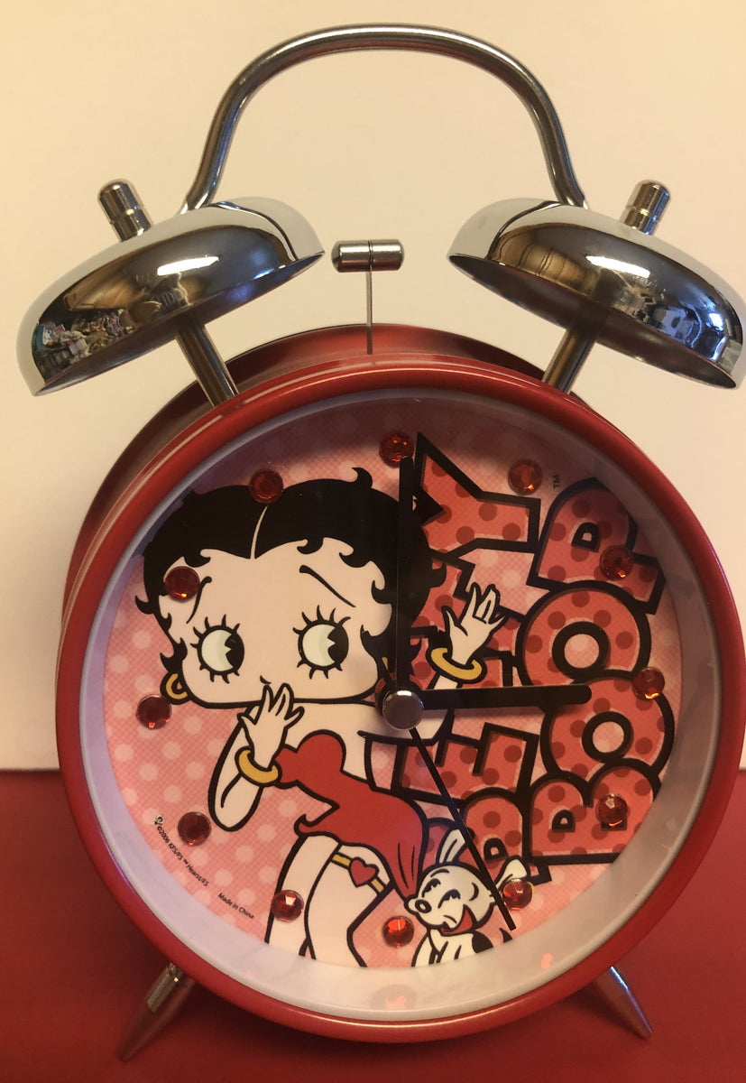Betty Boop Twin Bell Alarm Clock – Goodies Galore the Betty Superstore