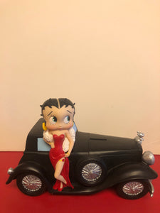 Betty Boop Arriving in Style Car Piggy Bank  (Retired Hard to find)