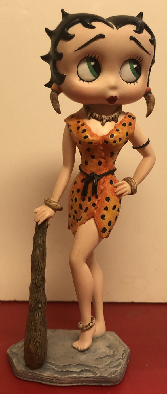 Betty Boop Danbury Mint Curvaceous Cave Betty                    Retired