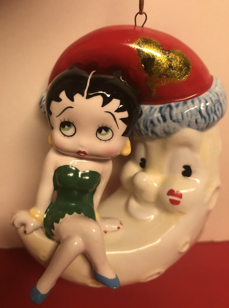 Betty Boop Sitting on the Moon Ornament Retired – Goodies Galore the Betty  Superstore