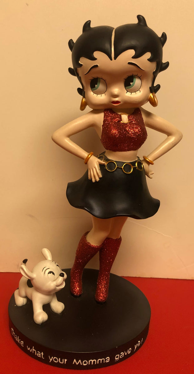 レア　BETTY BOOP Betty Boop Shake it like your mama gave you Bobble Figurine