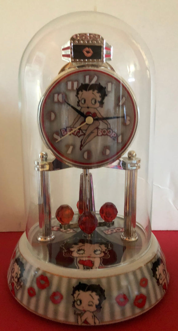 Betty Boop Anniversary Clock Kisses                                   Retired