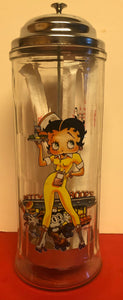 Betty Diner Old Fashion Straw Holder/ with straws            Retired     Very hard to find
