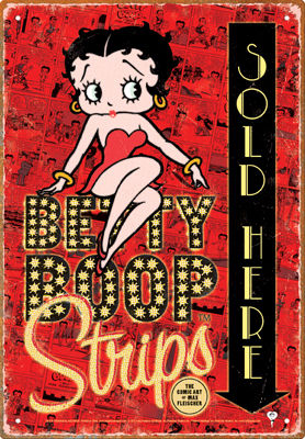 Betty Boop Sign Strips