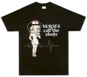 Product Image Nurses Call the Shots Betty Boop T-Shirt