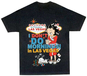 Product Image I Don&#039;t Do Mornings in Vegas Betty Boop T-Shirt