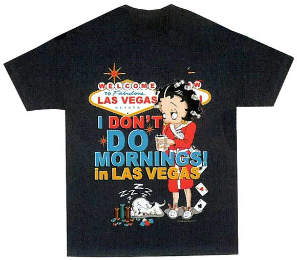 Product Image I Don't Do Mornings in Vegas Betty Boop T-Shirt