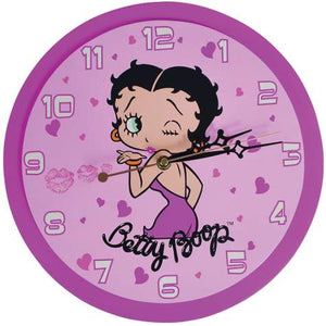  Betty Boop Wall Clock Sealed with a Kiss