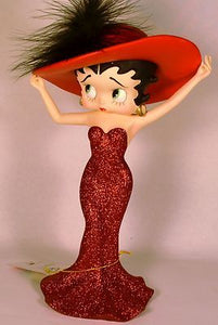 Betty Boop Fancy Red Dress Retired Goodies Galore the Betty Superstore Betty Boop Fancy Red Dress Retired Goodies Galore the Betty Superstore