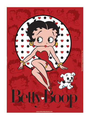 Betty Boop Silhouettes Throw                              New