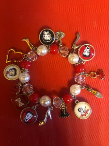 Betty Boop Charm Bracelet