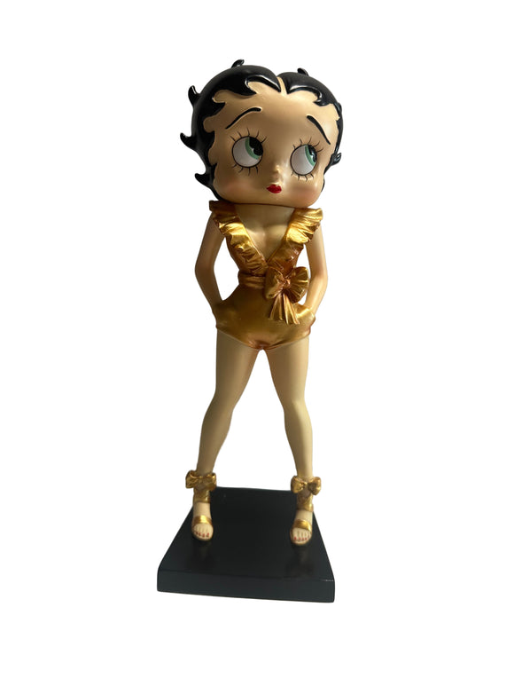 Betty in Gold Bow Dress Figurine  8