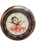 Betty Boop Kick Neon 15" Electric Wall Clock                    Retired