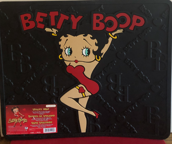 Betty Boop Red Dress Utility Car Mats