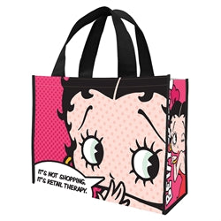 Betty Boop Retail Therapy Large Recycled Shopper Tote