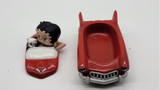 Betty Boop Red Car Trinket Box                            Retired