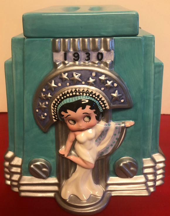 Betty Boop Deco Cookie Jar  (Retired)