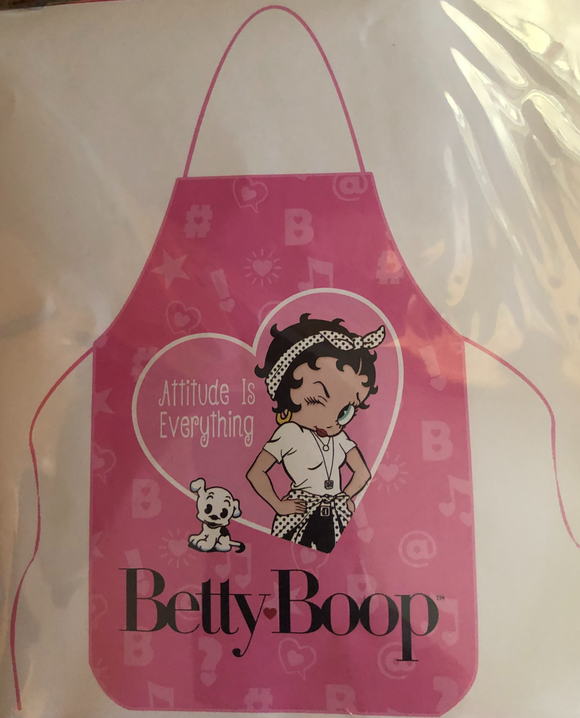 Betty Boop Apron Attitude is Everything