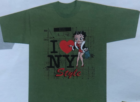 Betty Boop New York Style T-Shirt