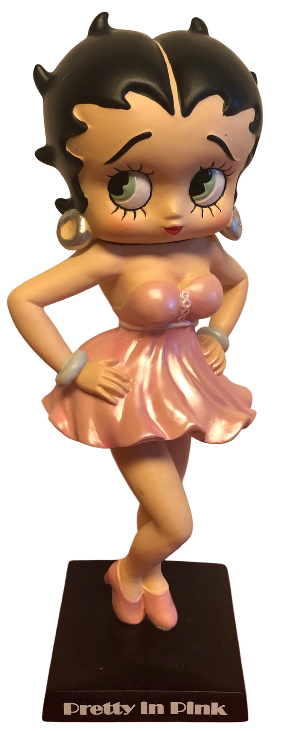Betty Boop Pretty In Pink Bobble Figurine Retired – Goodies Galore Betty Boop Pretty In Pink Bobble Figurine Retired – Goodies Galore