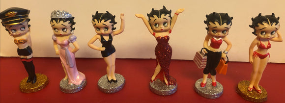 Betty Boop Mini Figurines              Retired
