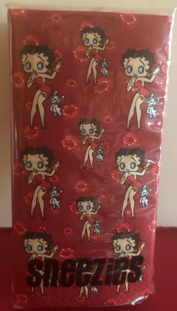 Betty Boop Sneezies (Tissues)