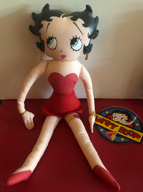 Betty Boop Classic Stuffed Rag Doll