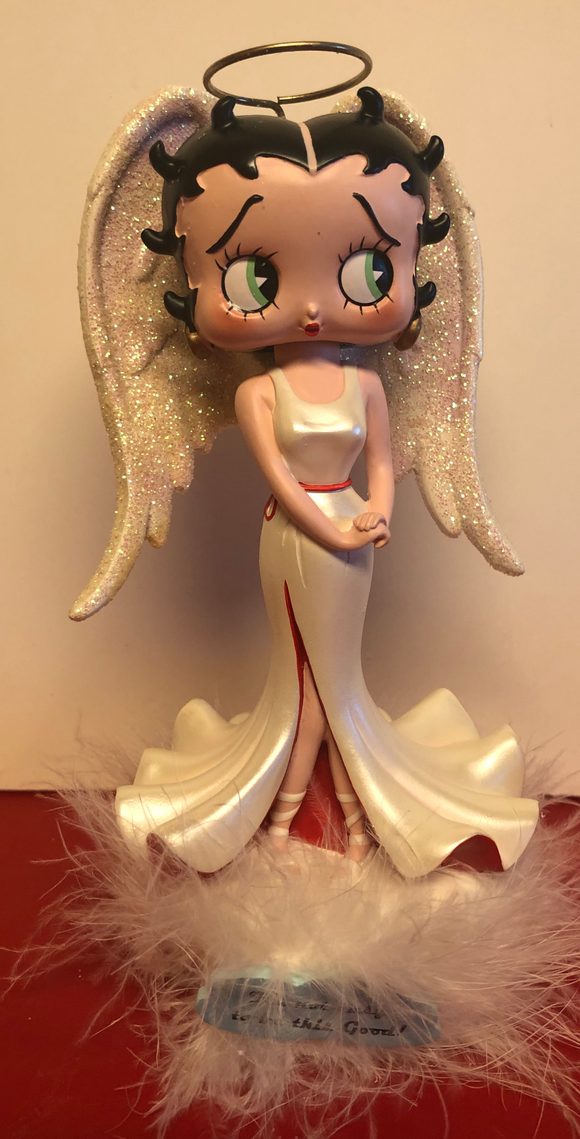 Betty Boop Angel Bobble Head      Retired