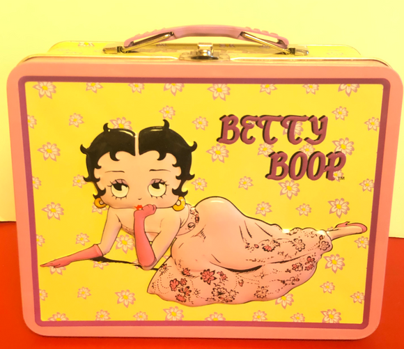 Betty Boop Roses Tin Box