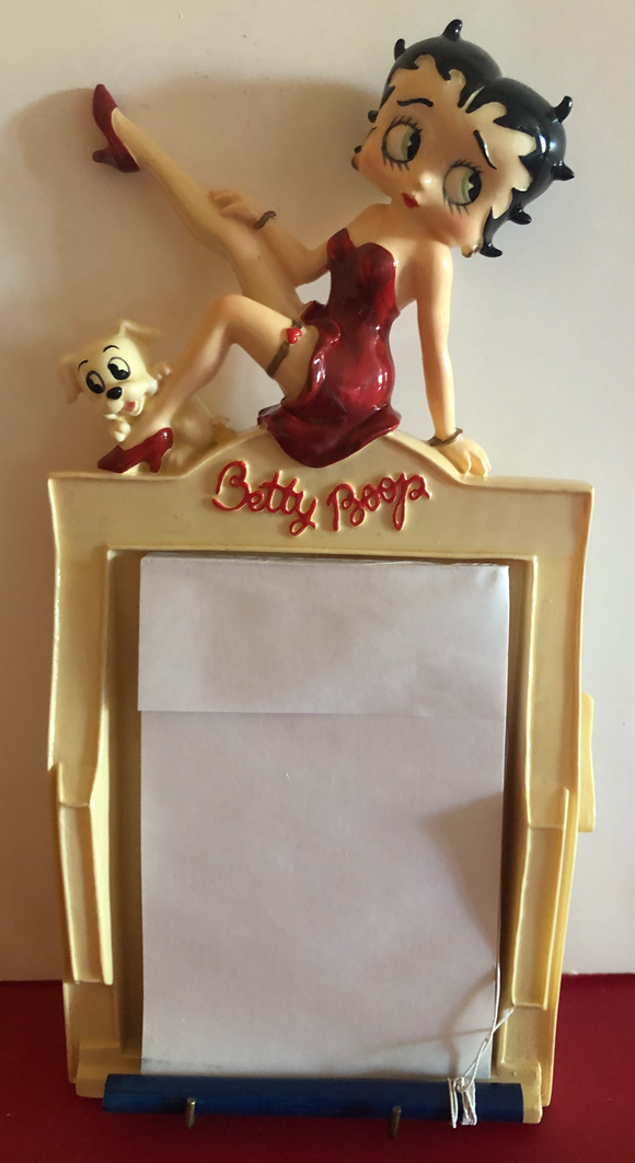 Betty Boop Memo Holder     Retired