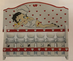 Betty Boop Spice Rack (Retired) Hard to Find
