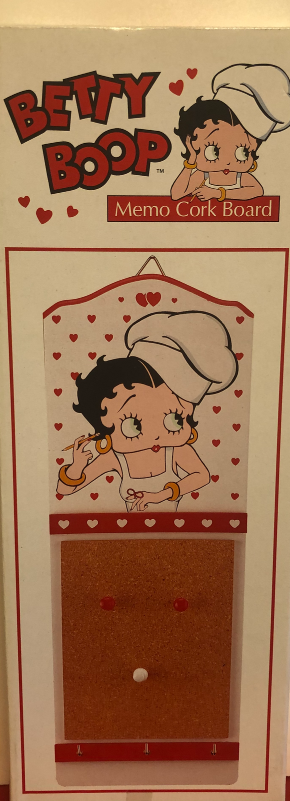 Betty Boop Memo Cork Board   Hard to Find  Retired