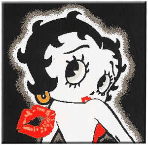 Product Image Betty Boop Mystery Boop Jacquard Pillow
