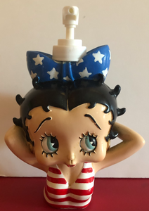 Betty Boop USA Soap Pump        Retired