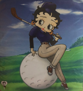 Betty Boop Golf Mouse Pad