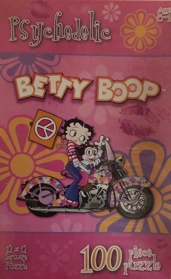 Betty Boop Psychedelic Series (Betty/Pudgy Motorcycle)