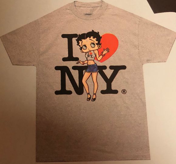 Betty Boop I Love New York T-Shirt Shorts