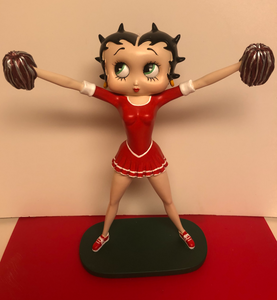 Betty Boop Special Edition Figurine CHEERLEADER - 13" Go Team!
