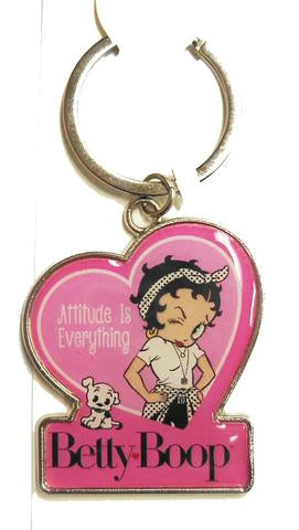 Betty Boop Attitude Keychain