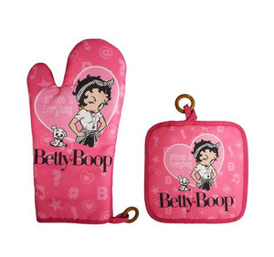 NEW     Betty Boop Pot Holder/Oven Mitt Attitude Is Everything