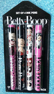 Betty Boop Pens - Set of 4