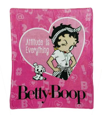Betty Boop Throw Blanket 