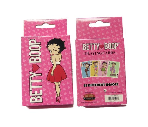 Betty Boop Playing Cards -54 Images                                 New