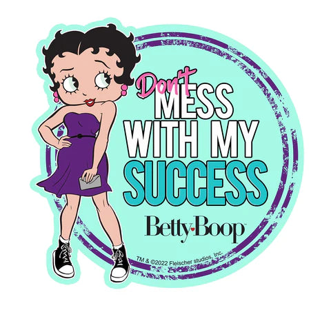Betty Boop Don't Mess with my success magnet                          NEW