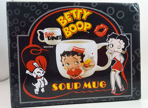 Betty Boop Diner Soup Mug ( Retired )