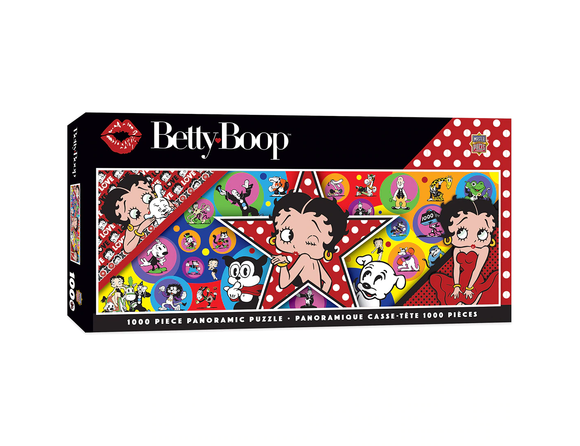 BETTY BOOP BETTY BOOP PANORAMIC 1000 PIECE PANORAMIC JIGSAW PUZZLE