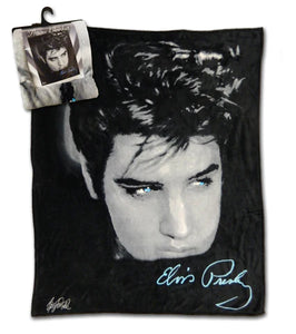Elvis Throw Blanket " Up Close"                                    New