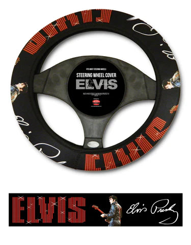 Elvis Steering Wheel Cover 68` Name                                NEW